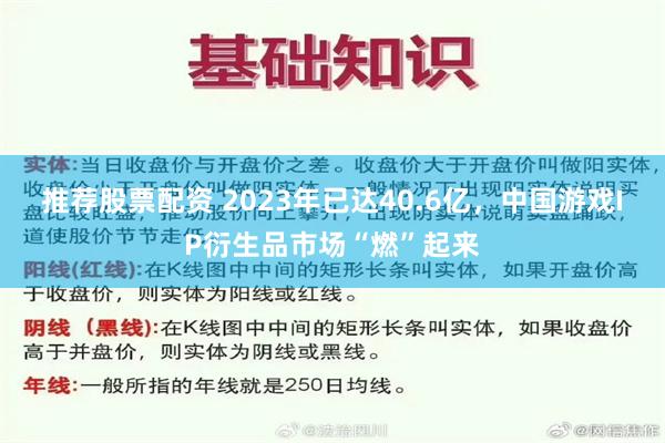 推荐股票配资 2023年已达40.6亿，中国游戏IP衍生品市场“燃”起来