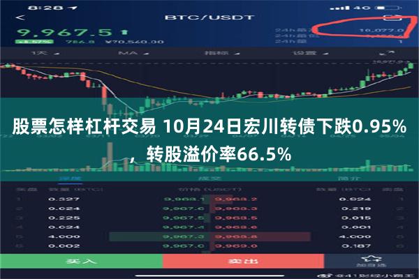 股票怎样杠杆交易 10月24日宏川转债下跌0.95%，转股溢价率66.5%