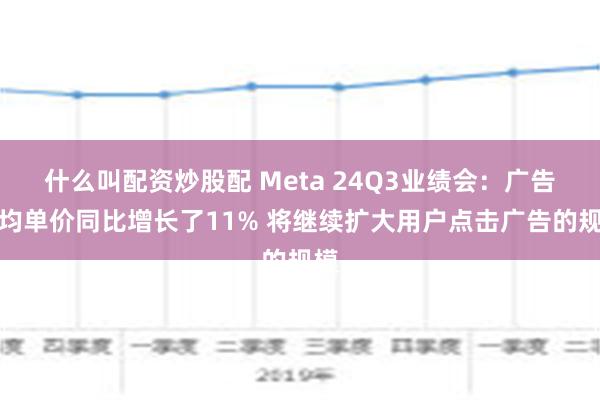 什么叫配资炒股配 Meta 24Q3业绩会：广告平均单价同比增长了11% 将继续扩大用户点击广告的规模